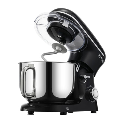 Stand Mixer 6 Quarts elektrisk degmixer 1400W 6 + P Speeds Matvisp