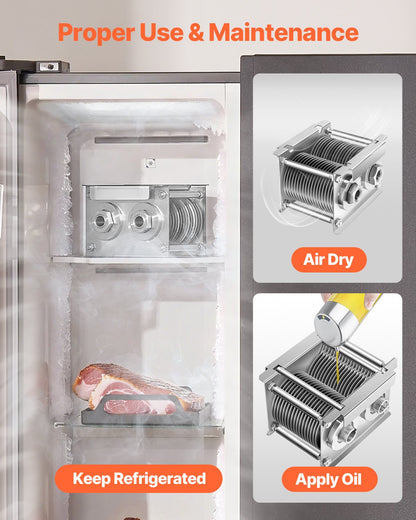 Köttskärmaskinblad 5 mm rostfritt stål för SJY-DQ90 Köttslider