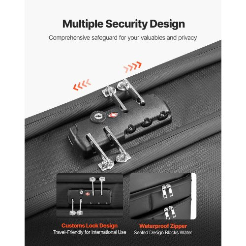 Brandsäker dokumentlåda, 1000 ℃ värmeisolerad brandsäker och vattentät låda med lås, bärbar tvålagers filförvaringsorganisatör hemmakontor reseanvändning, för pass, viktiga dokument, filer |  EU
