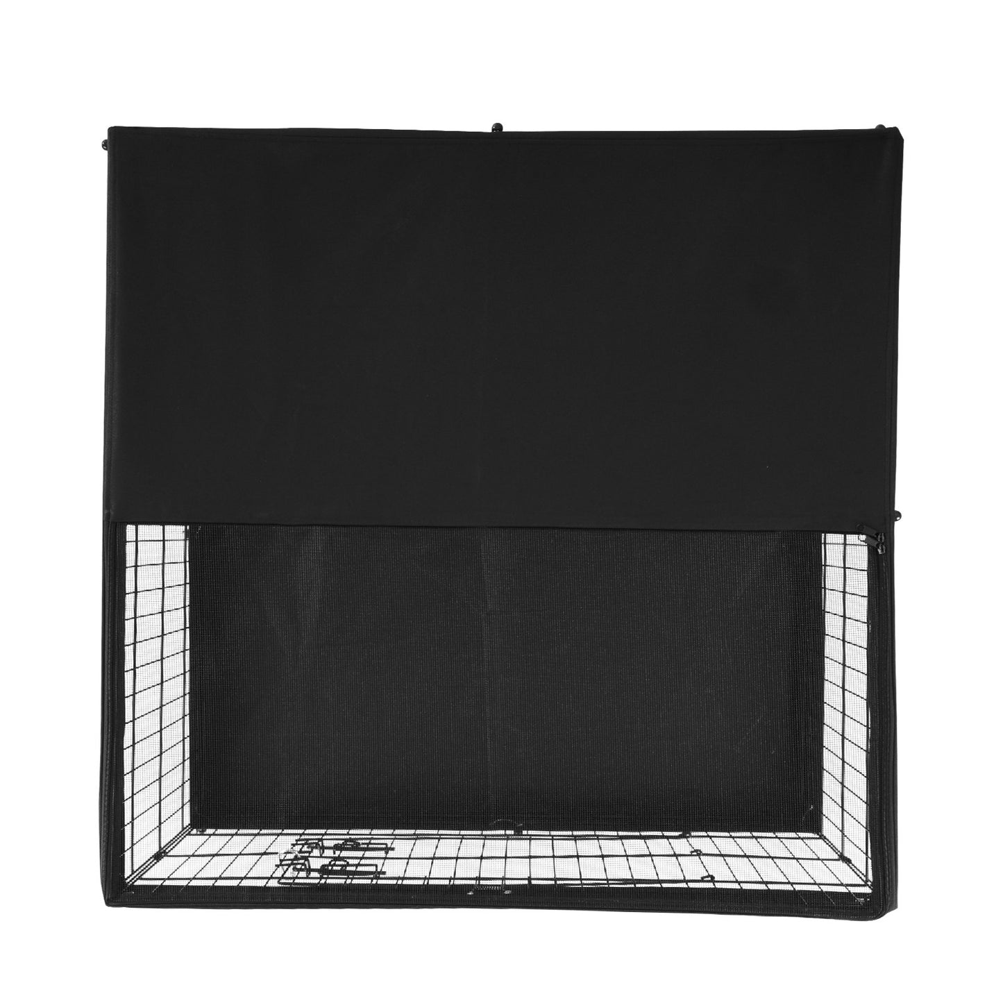 Dog Playpen 4 Panels Foldable Metal Dog Training Pen with Bottom Protection