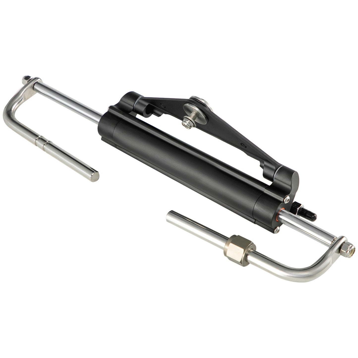 Hydraulic Steering Cylinder HC4645H Front Mount Hydraulic Outboard Marine Steering Cylinder Suit for Up to 150HP Boat Steering