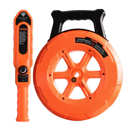 Pipe Blockage Detector Locators 100ft/30m Vattentät för PVC-plastmetall