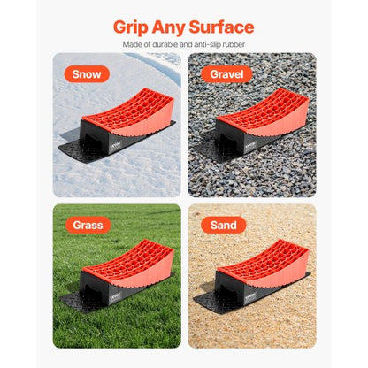 RV Leveling Blocks 2-pack RV Leveling Blocks 8818.5 lbs 4" Leveling Height