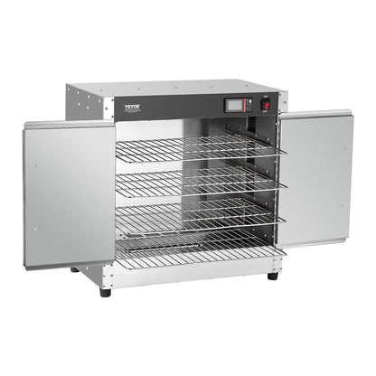 Hot Box Food Warmer 4-Tier Concession Warmer Cabinet with Water Tray
