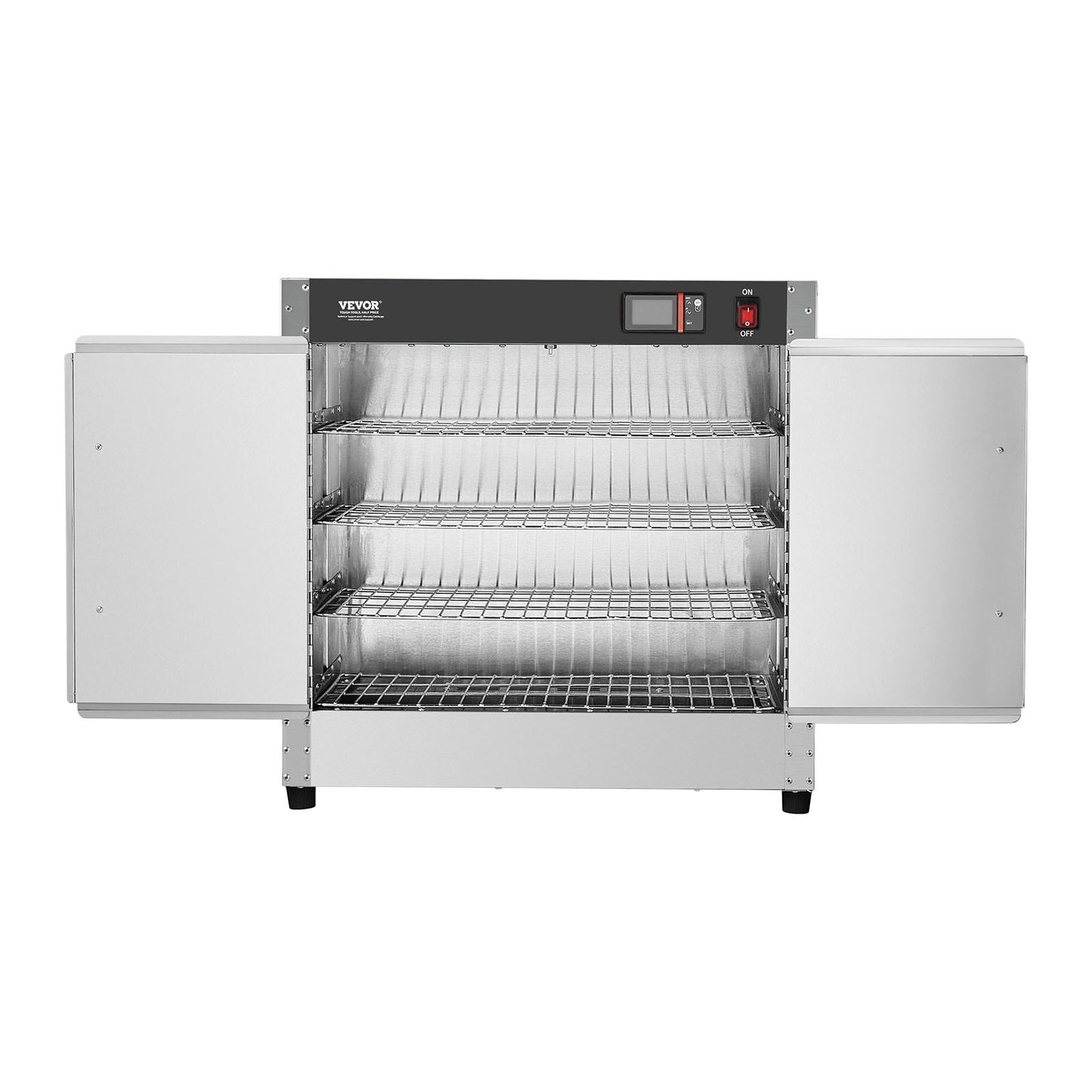 Hot Box Food Warmer 4-Tier Concession Warmer Cabinet with Water Tray