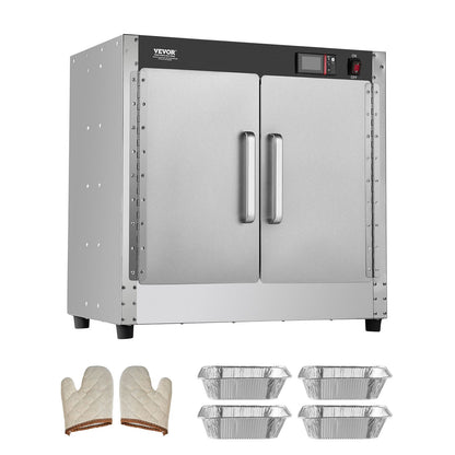 Hot Box Food Warmer 4-Tier Concession Warmer Cabinet with Water Tray