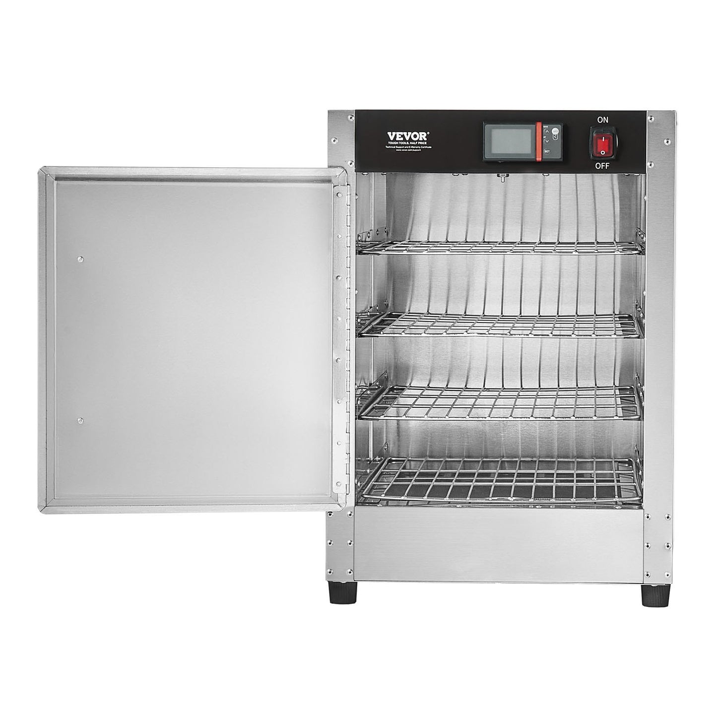 Hot Box Food Warmer 4-Tier Concession Warmer Cabinet with Water Tray