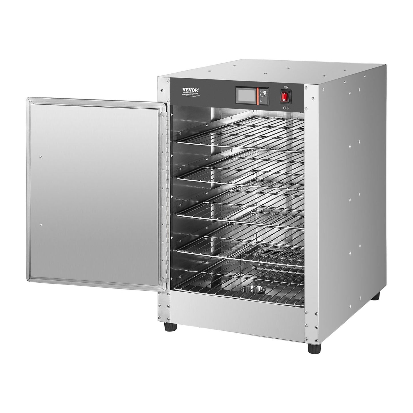 Hot Box Food Warmer 5-Tier Concession Warmer Cabinet with Water Tray