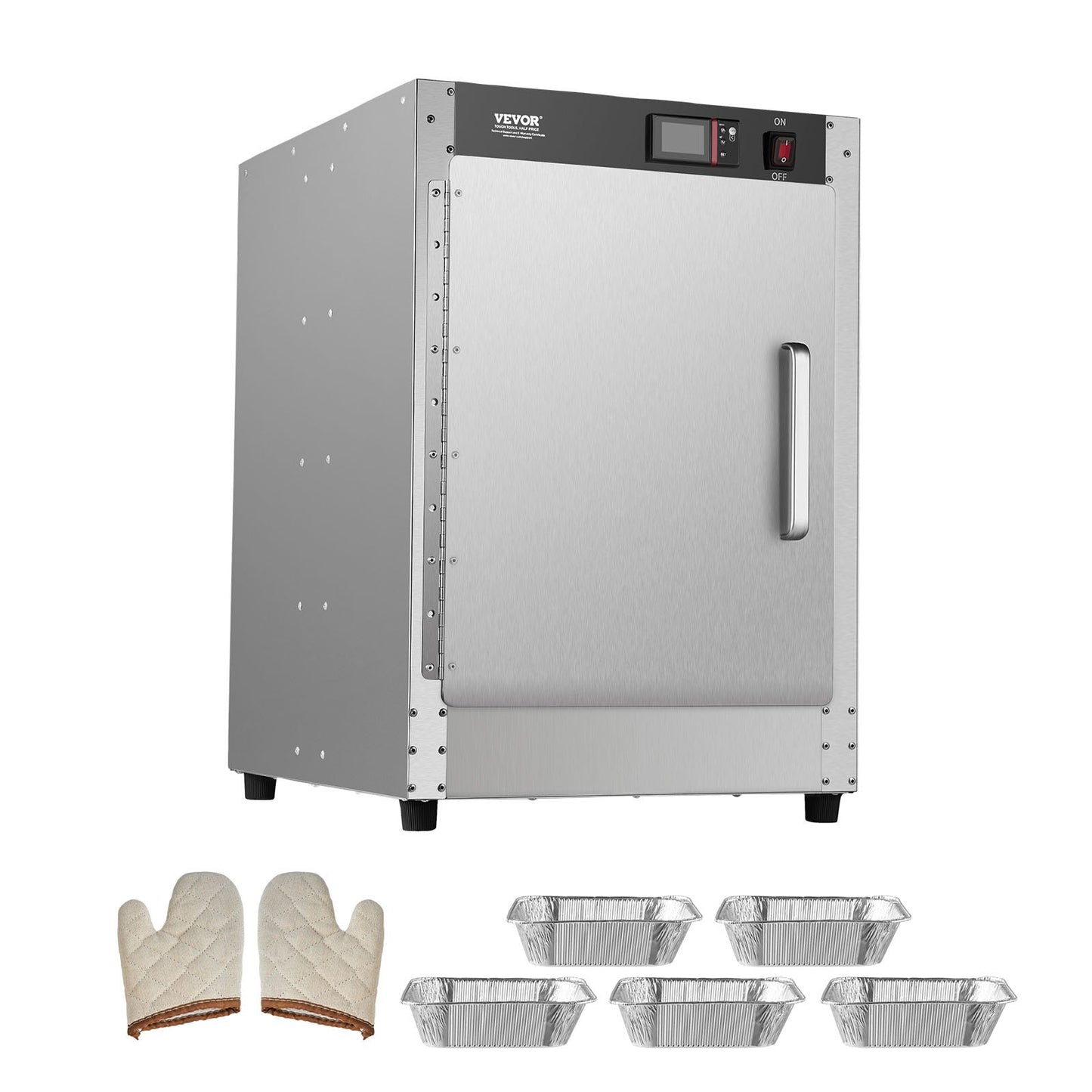 Hot Box Food Warmer 5-Tier Concession Warmer Cabinet with Water Tray