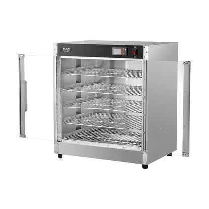 Hot Box Speisenwärmer 5-stufiger Imbiss-Wärmerschrank mit Wasserschale