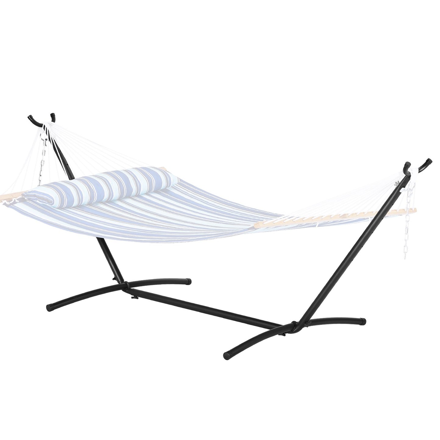 Steel Hammock Stand 450 lbs Hammock Frame Fits 10-13 ft Hammocks Portable