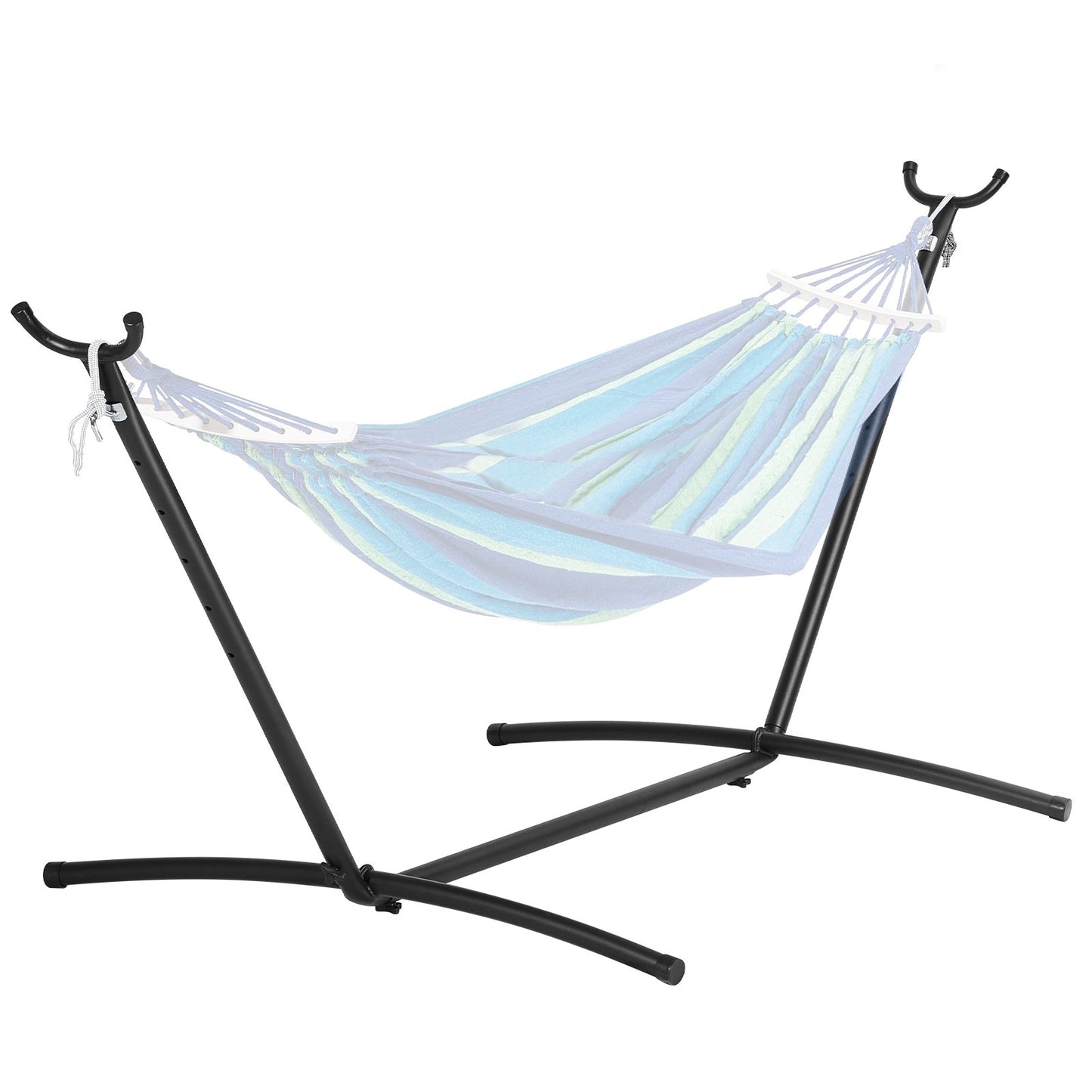 Steel Hammock Stand 450 lbs Hammock Frame Fits 10-13 ft Hammocks Portable