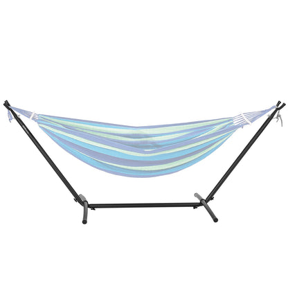Steel Hammock Stand 450lbs Hammock Frame Fits 9.5-12.6ft Hammocks Portable