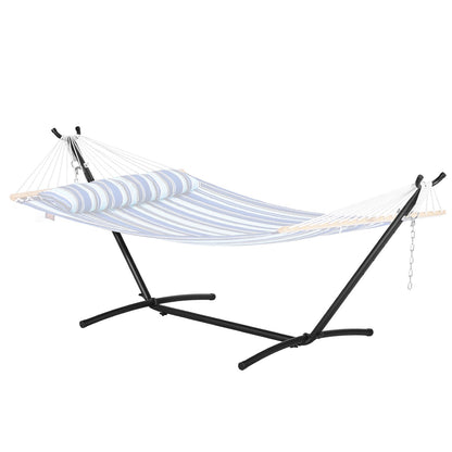Steel Hammock Stand 450lbs Hammock Frame Fits 9.5-12.6ft Hammocks Portable
