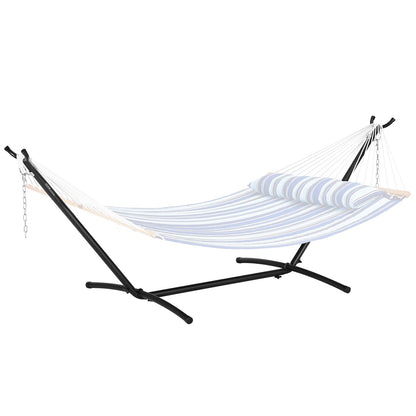 Steel Hammock Stand 450lbs Hammock Frame Fits 9.5-12.6ft Hammocks Portable
