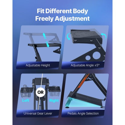 Racing Steering Wheel Stand Foldable for Logitech G923 G920 G29 G27 Compact | EU