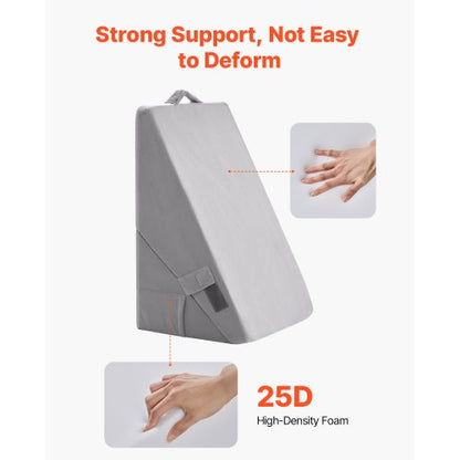 orthopedic bed wedge pillow adjustable washable for back and neck sleep | EU