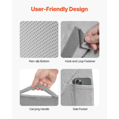 orthopedic bed wedge pillow adjustable washable for back and neck sleep | EU