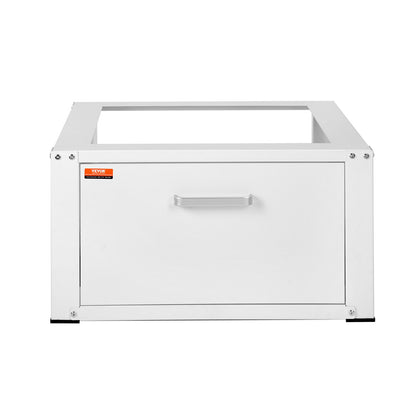 Laundry Stand 686mmW x 366mmH, Washer and Dryer Base Stand Platform Universal Fit 299kg Capacity, Heavy Duty Multifunctional Base for Washing Machine with Drawer and Rich Accessories