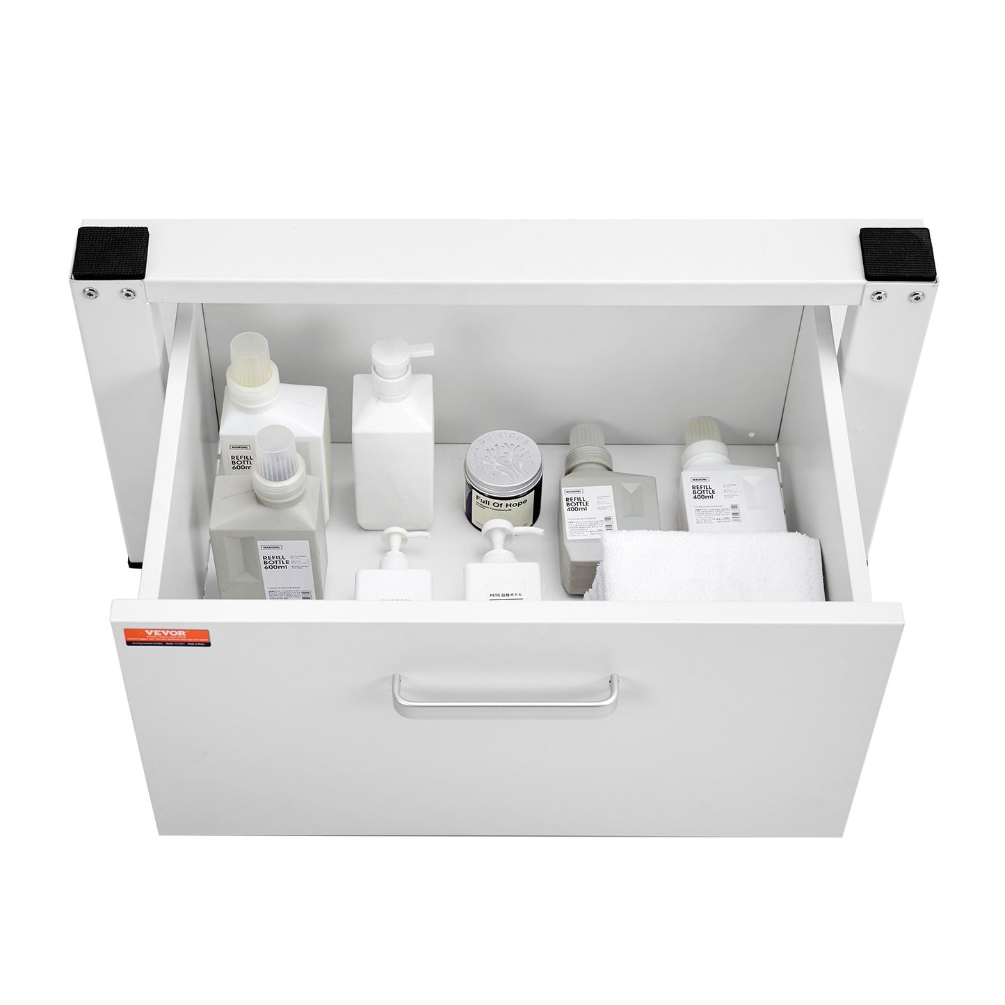 Laundry Stand 686mmW x 366mmH, Washer and Dryer Base Stand Platform Universal Fit 299kg Capacity, Heavy Duty Multifunctional Base for Washing Machine with Drawer and Rich Accessories