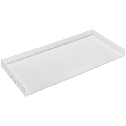 Tvättmaskin och torktumlare bänkskiva 54" x 27" trä tvättmaskin och torktumlare Topper vit