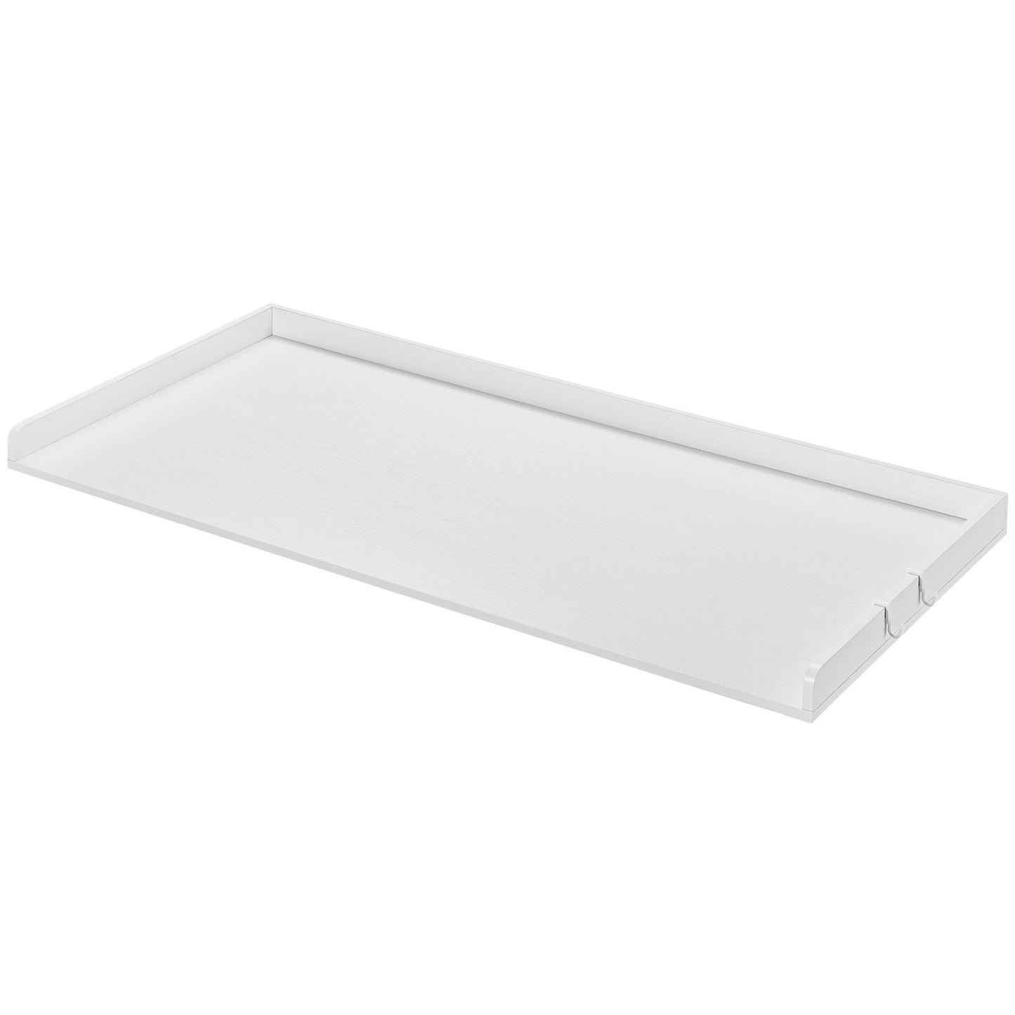 Tvättmaskin och torktumlare bänkskiva 54" x 27" trä tvättmaskin och torktumlare Topper vit