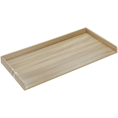 Arbeitsplatte für Waschmaschine und Trockner, 137,2 x 68,6 cm, Holz, Aufsatz für Waschmaschine und Trockner, Eiche