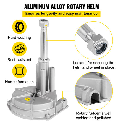 SS13712 12 QUICK COUPLING ROTARY STEERING PACKAGE WITH 13" WHEELS