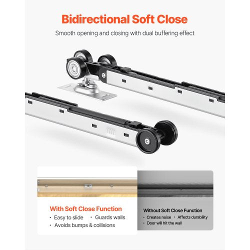 Fickdörrkarmsats Fickdörrsats för 610-914 mm bred 2134 mm hög dörr