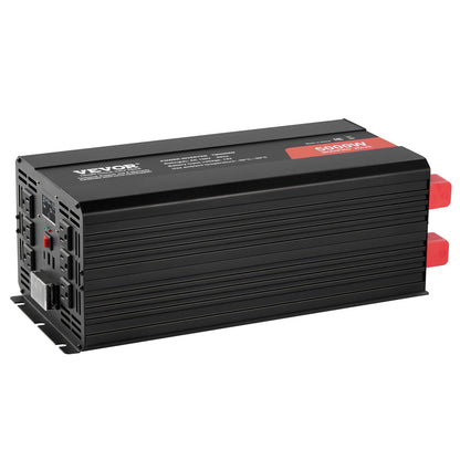 Modifierad sinusvågseffektomriktare 5000W DC12V till AC120V LCD-fjärrkontroll