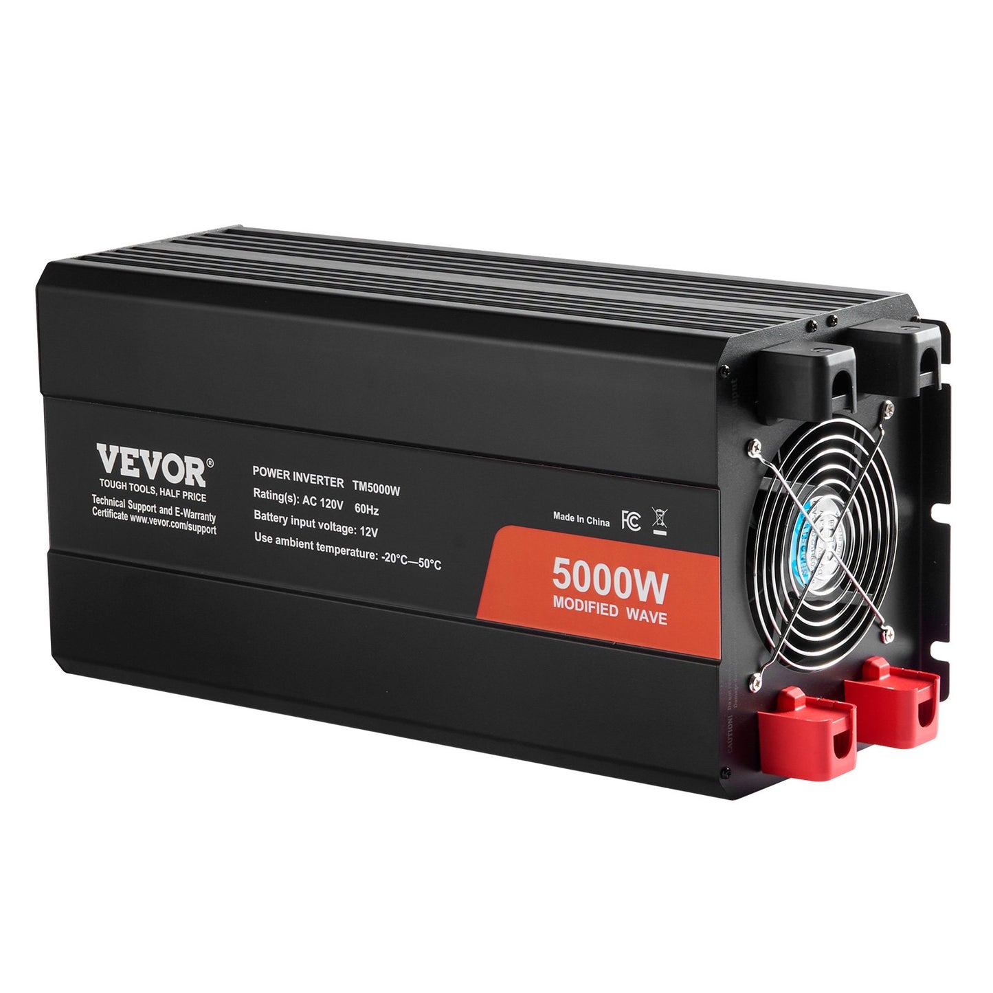Modifierad sinusvågseffektomriktare 5000W DC12V till AC120V LCD-fjärrkontroll