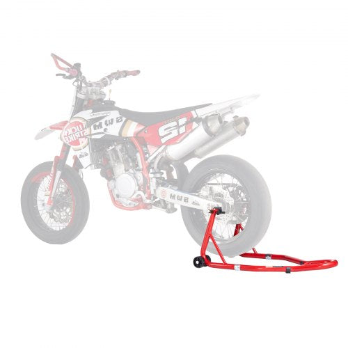 Motorcykelstödslyft 850 lbs Bakre spollyft Paddock Svingarm Röd |  EU