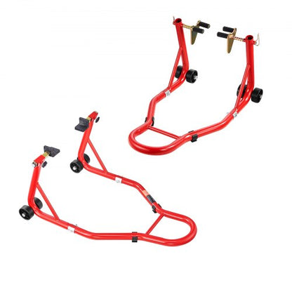 Motorcykel Fram & Bak Stödlyft 850lb Spoolift Paddock Svingarm Röd |  EU
