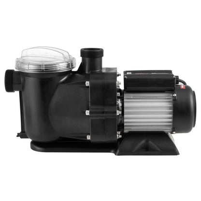 Above Ground Swimming Pool Pump, 1500W/2.0HP, 115G PM Single Speed Swimming Pool Pump, Hastighet 2850RPM, Lift Head Pool Pump 15m Max. med filterkorg, för pooler ovan mark, spa