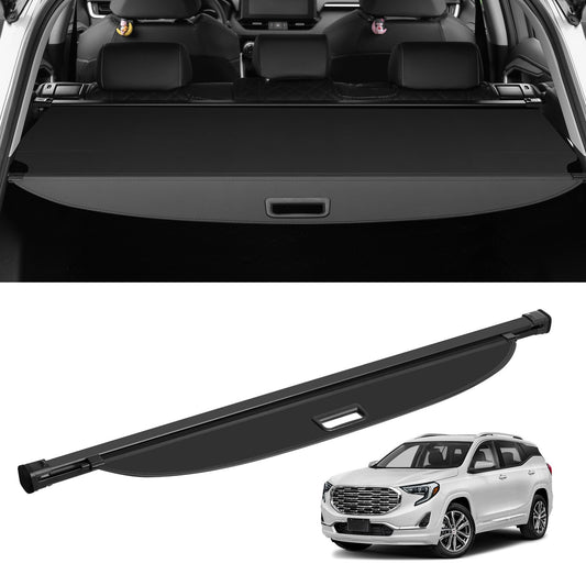 Retractable cargo cover for GMC Terrain + Chevrolet Equinox 2018-2024