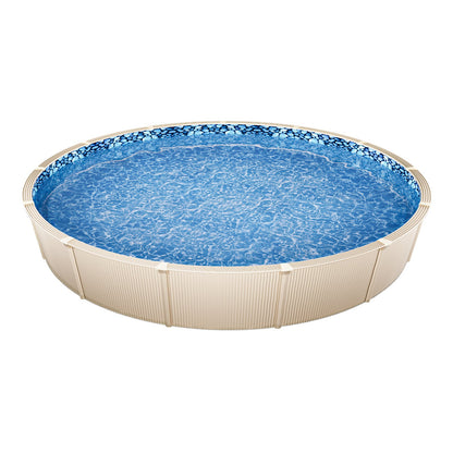 Round Pool Liner 8ft Overlap Style Pool Liner 54in Wall Height