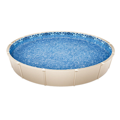 Round Pool Liner 8ft Overlap Style Pool Liner 54in Wall Height