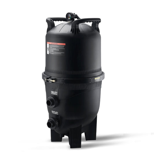 Patron poolfilter, 49 kvm filterområde Inground poolfilter, filtersystem för poolfiltrering ovan mark med uppgraderingsfilter och läckagesäkert, för badtunnor, spa, uppblåsbar pool