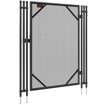 Pool Staket Gate 4 x 2,5 FT Avtagbar Inground Pool Gate för Kids Security