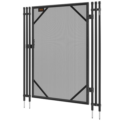 Pool Staket Gate 4 x 2,5 FT Avtagbar Inground Pool Gate för Kids Security