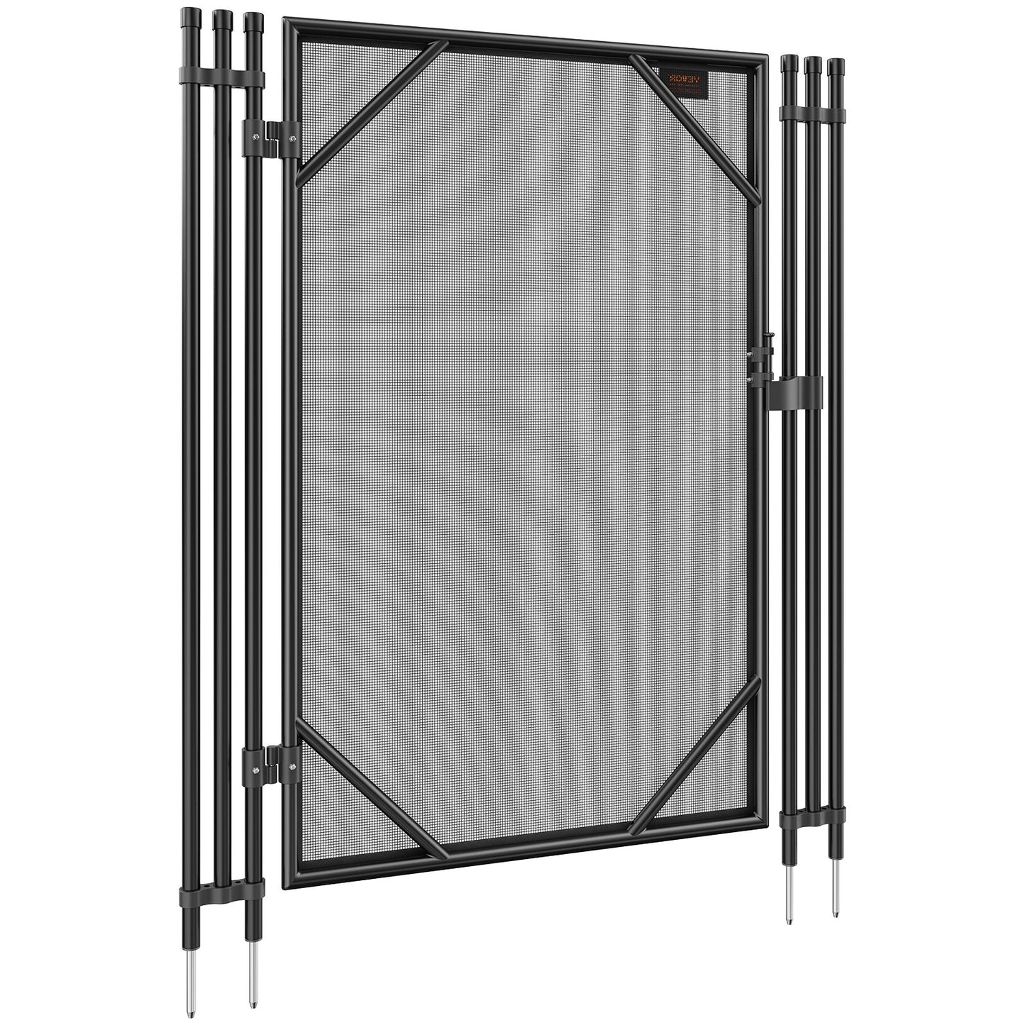 Pool Staket Gate 4 x 2,5 FT Avtagbar Inground Pool Gate för Kids Security