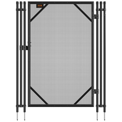 Pool Staket Gate 4 x 2,5 FT Avtagbar Inground Pool Gate för Kids Security
