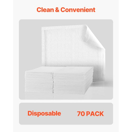 Engångsunderlägg 70 x 90 cm Inkontinensunderlägg 70-pack |  EU