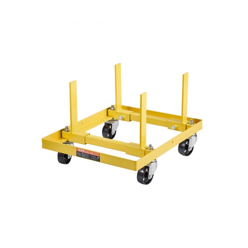 motorstativ 750LBS/340KG justerbar motorlyft Dolly Steel med 4-hjul |  EU