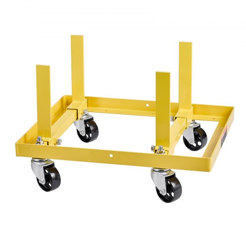 motorstativ 750LBS/340KG justerbar motorlyft Dolly Steel med 4-hjul |  EU