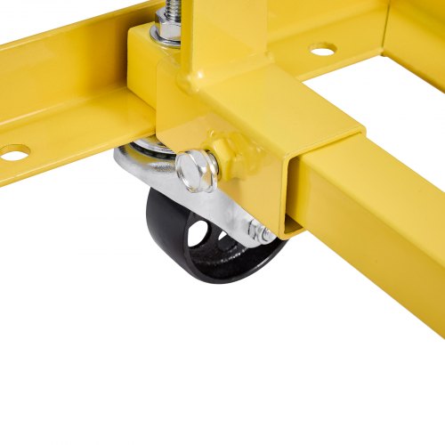 motorstativ 750LBS/340KG justerbar motorlyft Dolly Steel med 4-hjul |  EU