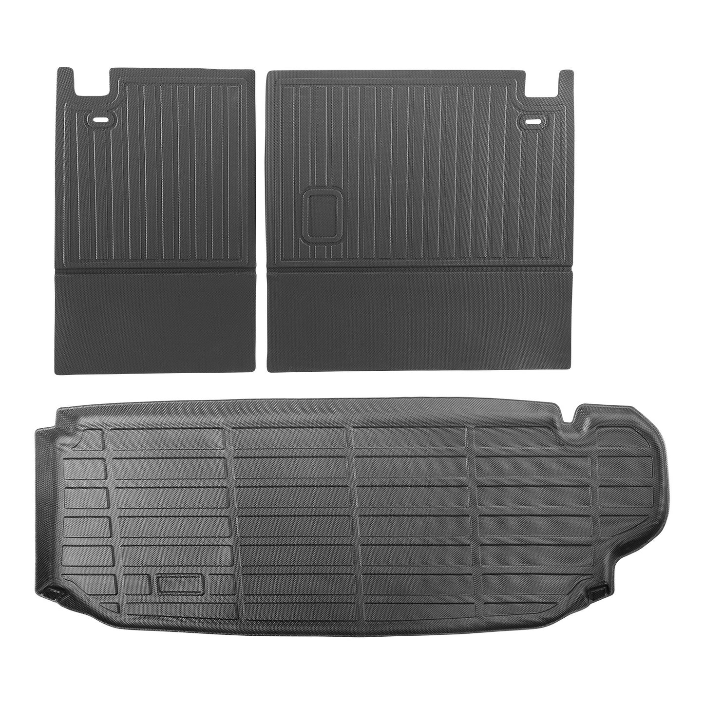 Cargo mat &amp; backrest mat TPE Custom Fit for Kluger &amp; Highlander 2020-2024
