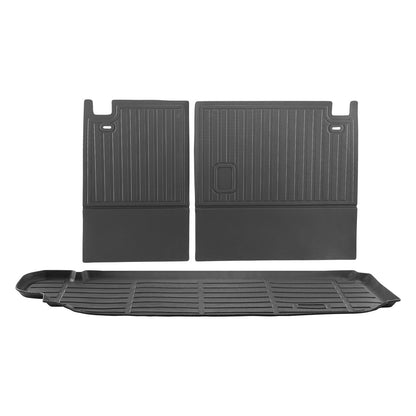 Cargo mat &amp; backrest mat TPE Custom Fit for Kluger &amp; Highlander 2020-2024