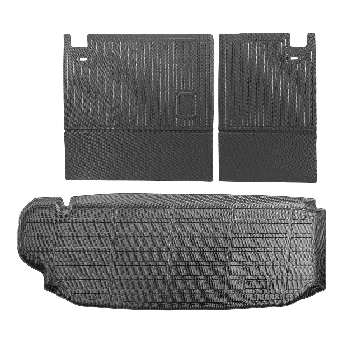 Cargo mat &amp; backrest mat TPE Custom Fit for Kluger &amp; Highlander 2020-2024