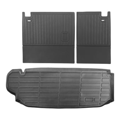 Cargo mat &amp; backrest mat TPE Custom Fit for Kluger &amp; Highlander 2020-2024